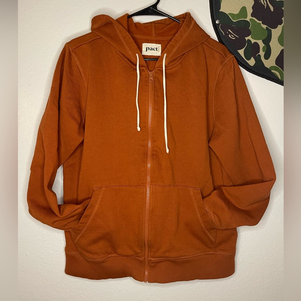 Pact Essentials Terry Zip Hoodie! Size XXL
